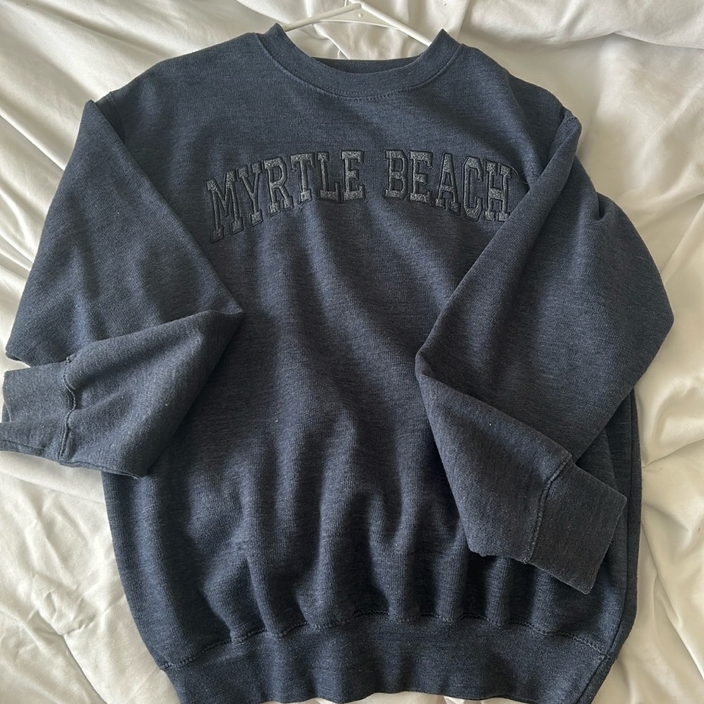 size small, blue/gray color, from a shop in myrtle beach